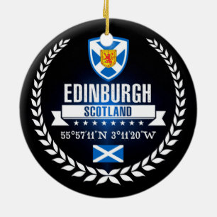 Edinburgh Keramik Ornament