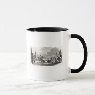 Edinburgh: Königliche Institution und Scott Tasse
