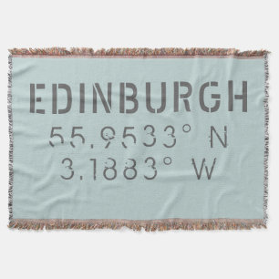 Edinburgh Latitude Longitude Decke