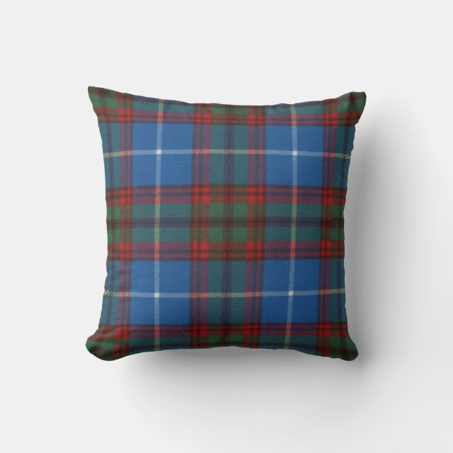 Edinburgh Original Scottish Tartan Kissen (Vorderseite)
