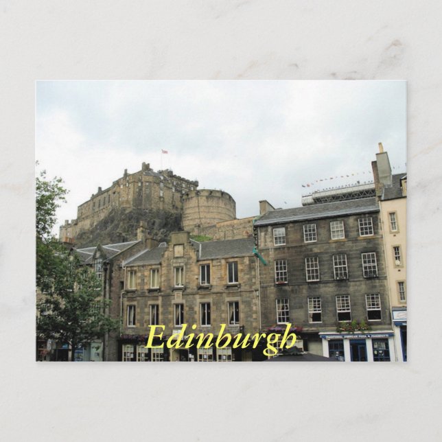 Edinburgh Postcard Postkarte (Vorderseite)