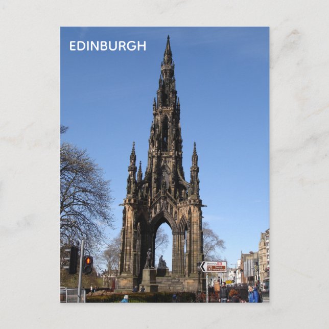 Edinburgh Postcard Postkarte (Vorderseite)