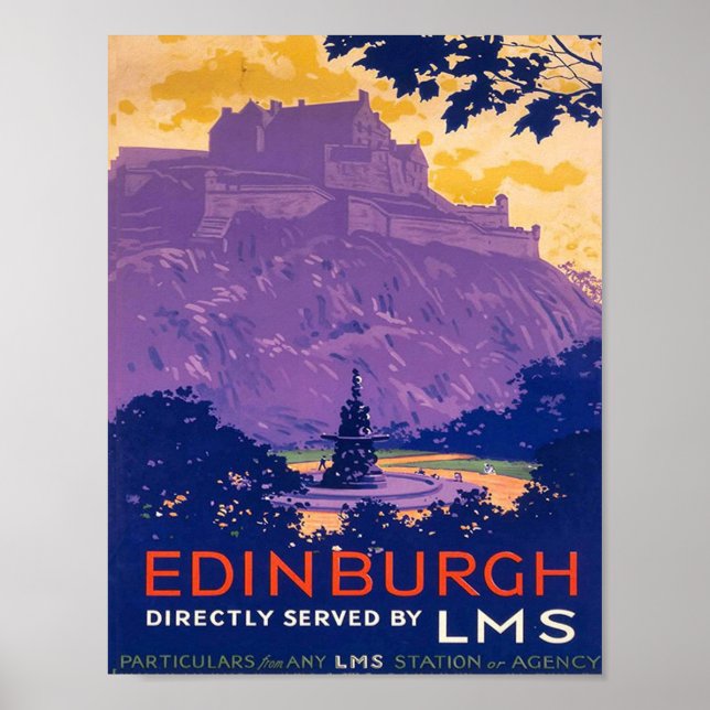 EDINBURGH POSTER (Vorne)