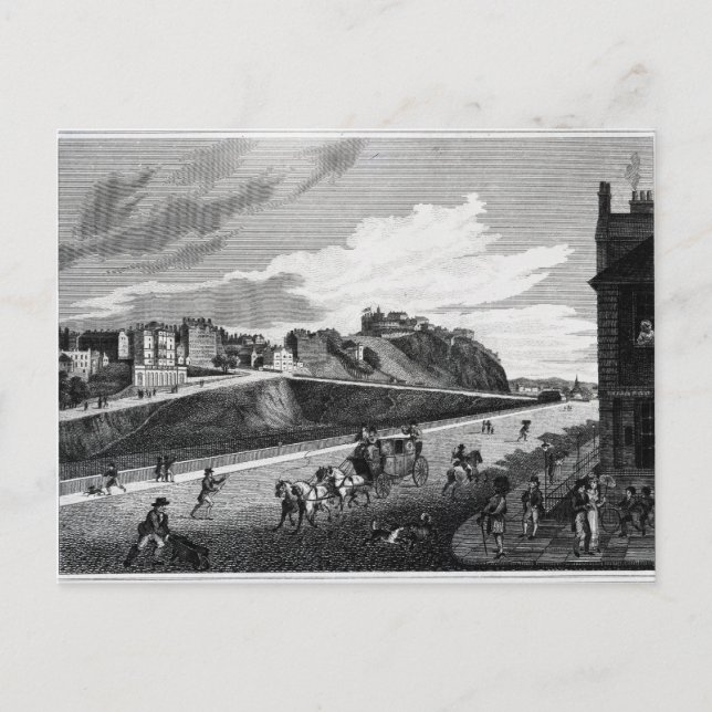 Edinburgh Postkarte (Vorderseite)