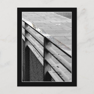 Edinburgh Railings Postkarte