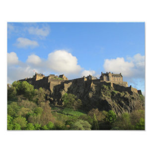 Edinburgh-Schloss-Fotografie Fotodruck