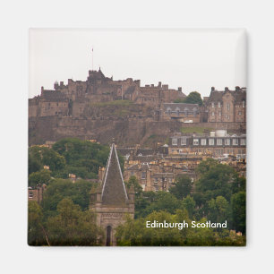 Edinburgh-Schloss im Abstand personifizieren Magnet