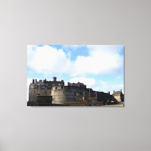 Edinburgh-Schloss in Schottland Leinwanddruck
