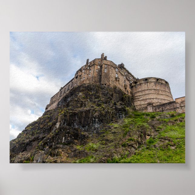 Edinburgh-Schloss Poster (Vorne)