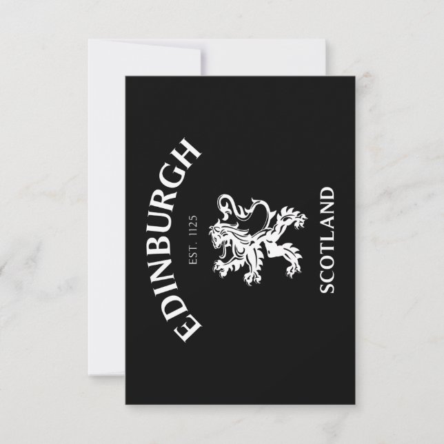 EDINBURGH Schottland (Vorderseite)