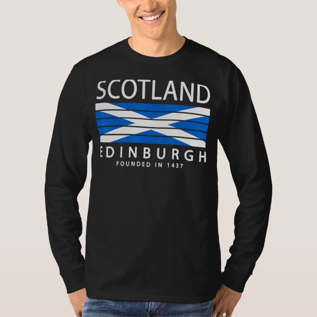 Edinburgh Schottland 1 T-Shirt (Vorderseite)