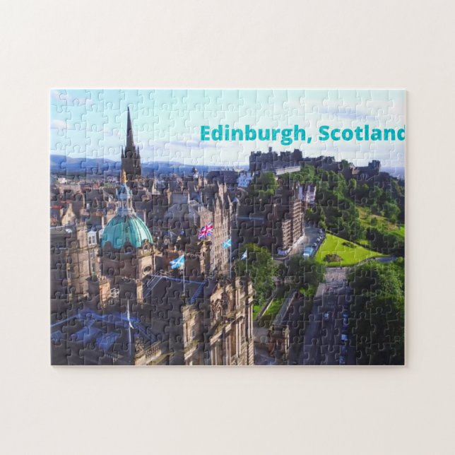 Edinburgh, Schottland Beautiful Historic Gebäude (Horizontal)