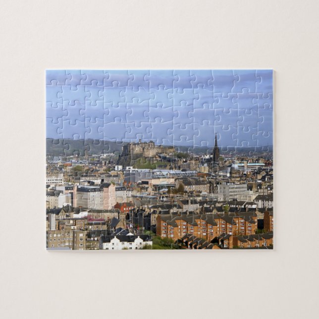 Edinburgh, Schottland. Der Blick auf die zentrale  (Horizontal)