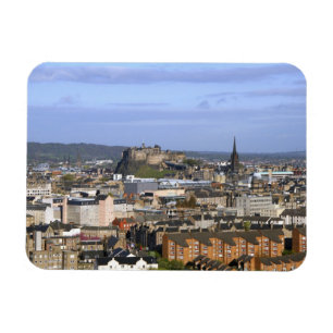 Edinburgh, Schottland. Der Blick auf die zentrale  Magnet