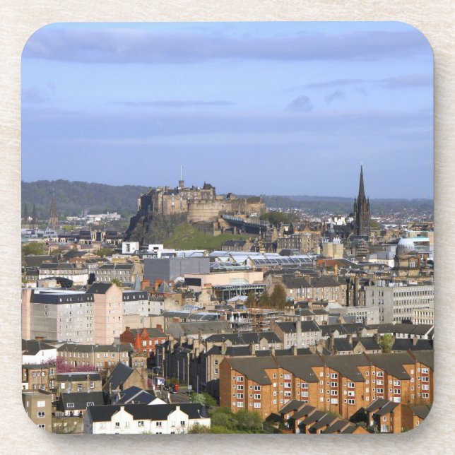 Edinburgh, Schottland. Der Blick auf die zentrale  Untersetzer (Vorderseite)