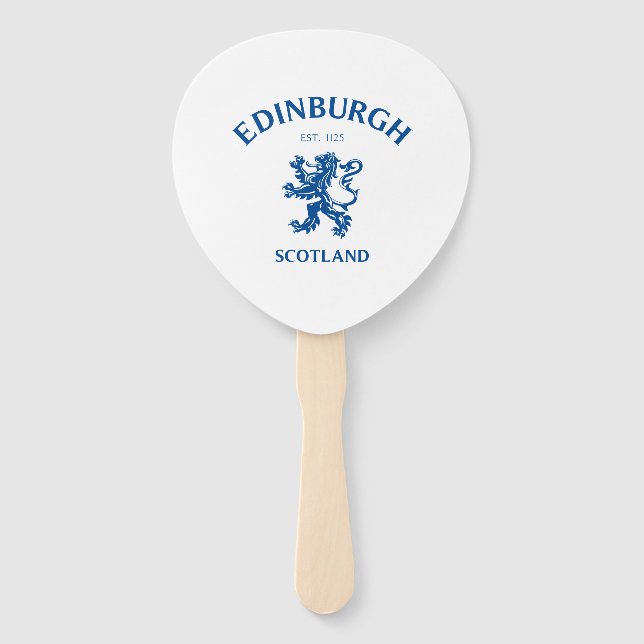 EDINBURGH Schottland Fächer (Vorderseite)