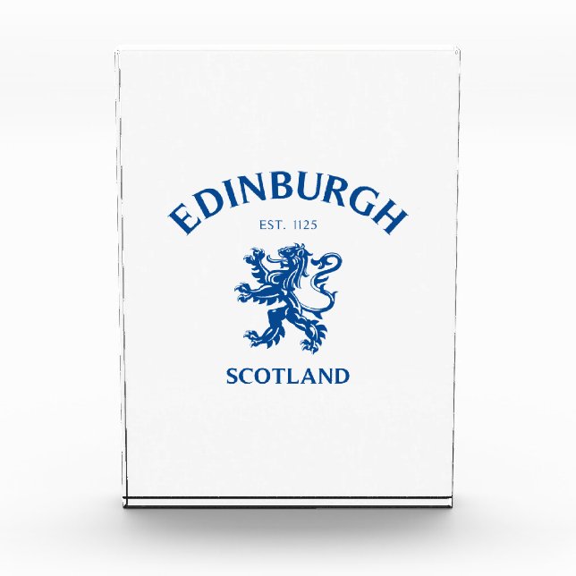 EDINBURGH Schottland Fotoblock (Vorderseite)