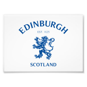 EDINBURGH Schottland Fotodruck