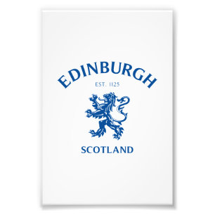EDINBURGH Schottland Fotodruck