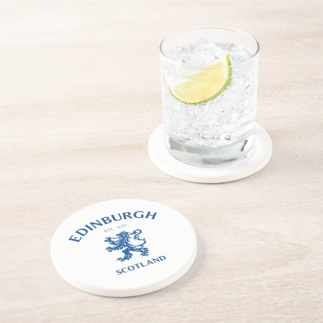 EDINBURGH Schottland Getränkeuntersetzer (Seite)