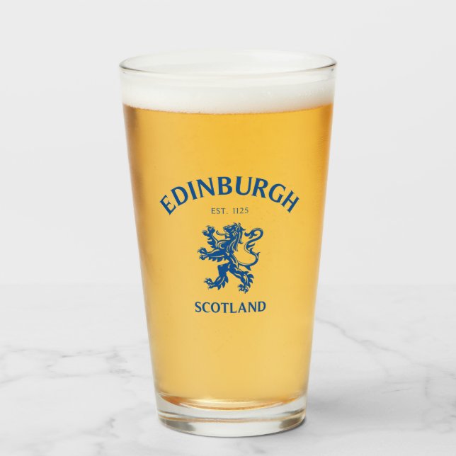 EDINBURGH Schottland Glas (Vorne (Gefüllt))