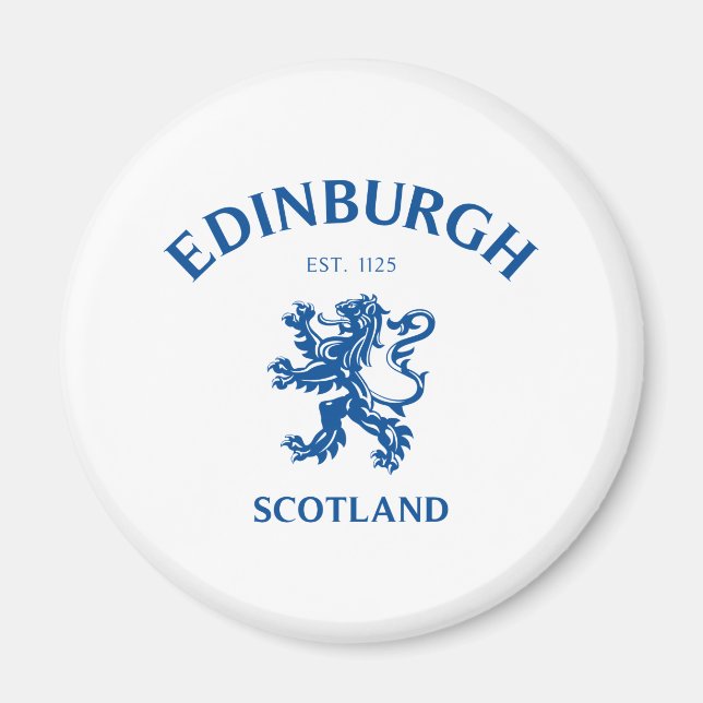 EDINBURGH Schottland Magnet (Vorne)