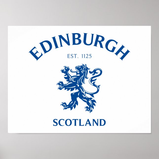 EDINBURGH Schottland Poster (Vorne)