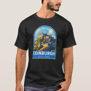 Edinburgh Schottland Reise Kunst Vintage T-Shirt