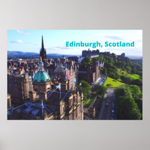 Edinburgh, Schottland Schöne Historische Gebäude   Poster
