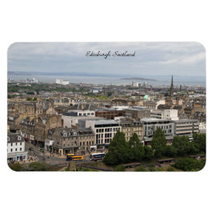 Edinburgh Schottland, Stadtbild, Fotografie Magnet