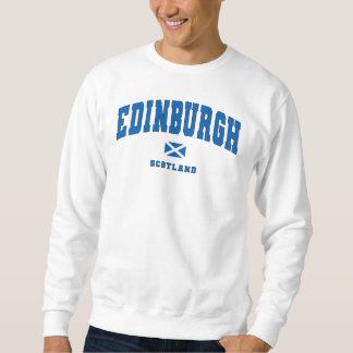 Edinburgh Schottland Uk Vintage Hochschulstil Sweatshirt