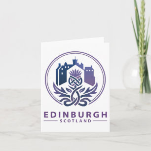Edinburgh Schottland Vereinigtes Königreich Karte