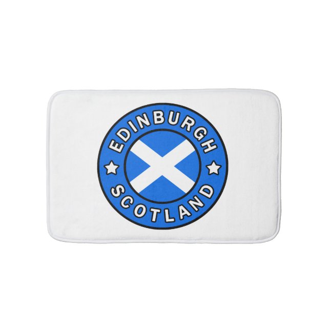 Edinburgh Scotland Badematte (Vorderseite)