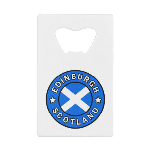 Edinburgh Scotland Geldbeutel Flaschenöffner