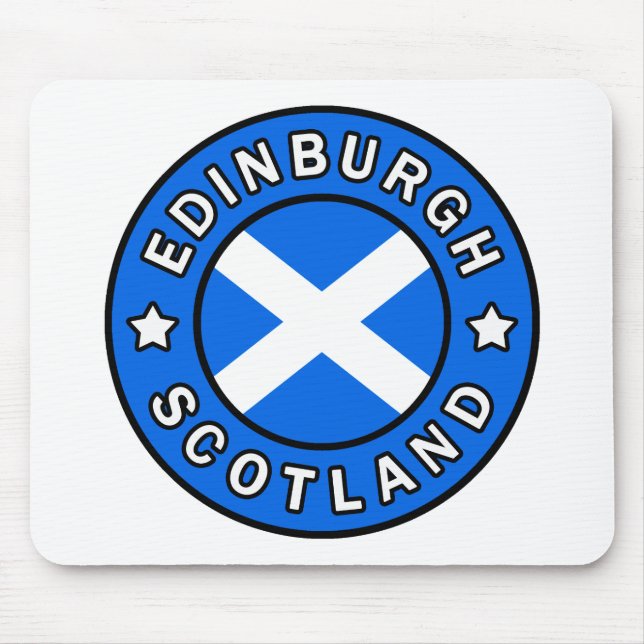 Edinburgh Scotland Mousepad (Vorne)