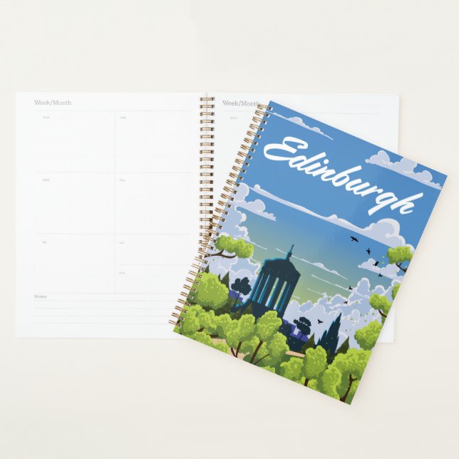 Edinburgh Scotland Planer (Anzeige)
