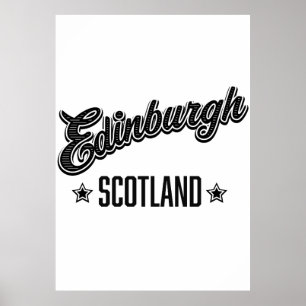 Edinburgh Scotland Poster