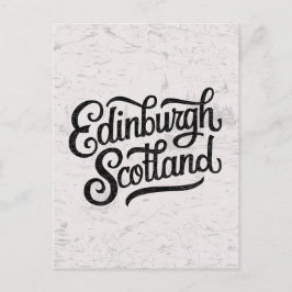 Edinburgh Scotland Postkarte