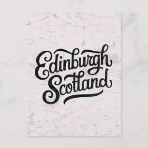 Edinburgh Scotland Postkarte