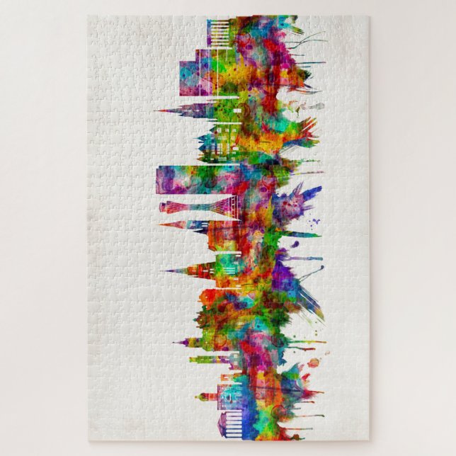 Edinburgh Scotland Skyline (Vertikal)