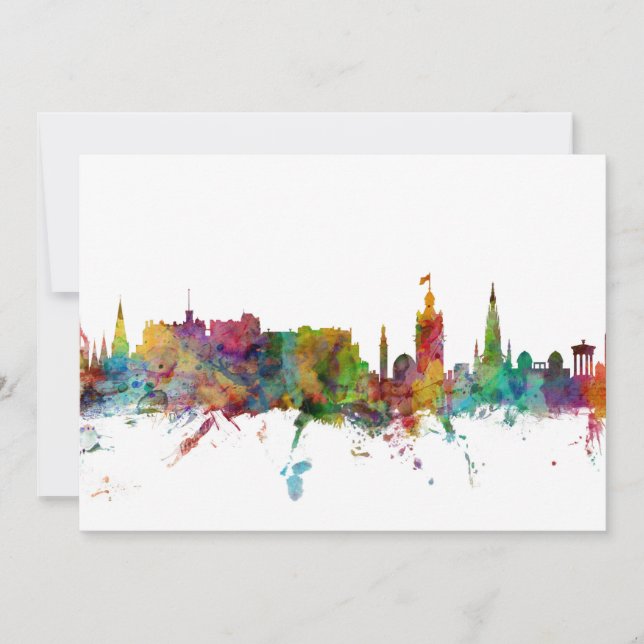 Edinburgh Scotland Skyline (Vorderseite)