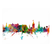 Edinburgh Scotland Skyline