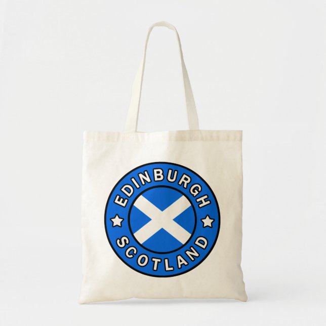 Edinburgh Scotland Tragetasche (Vorne)