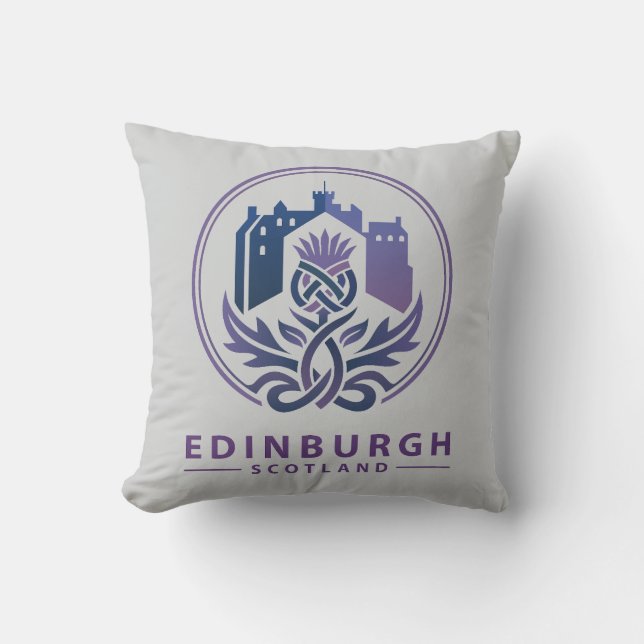 Edinburgh Scotland United Kingdom Kissen (Vorderseite)