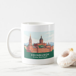 Edinburgh Scotland Vereinigtes Königreich Pastel T Kaffeetasse