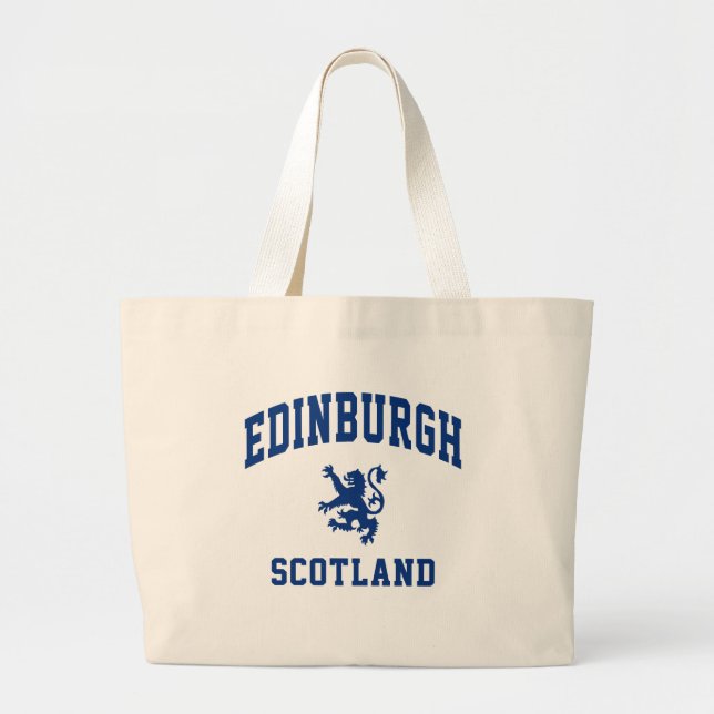 Edinburgh Scottish Jumbo Stoffbeutel (Vorne)