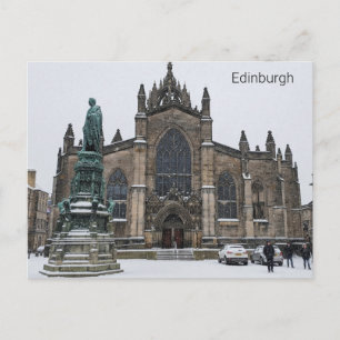 Edinburgh St. Giles-Kathedrale Postkarte