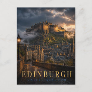 Edinburgh Vereinigtes Königreich Edinburgh Castle  Postkarte