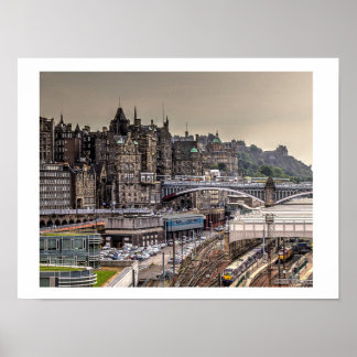 Edinburgh View Poster