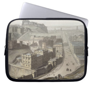 Edinburgh, von Calton Hügel, von 'einer Reise Laptopschutzhülle